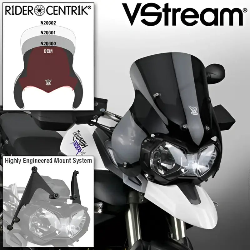 N20600 Vstream Sport Windscreen Dark Smoke