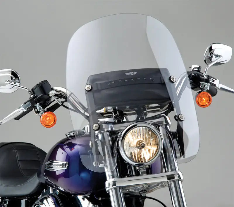 N21301 Spartan Windshield Clear Quick Release 17"
