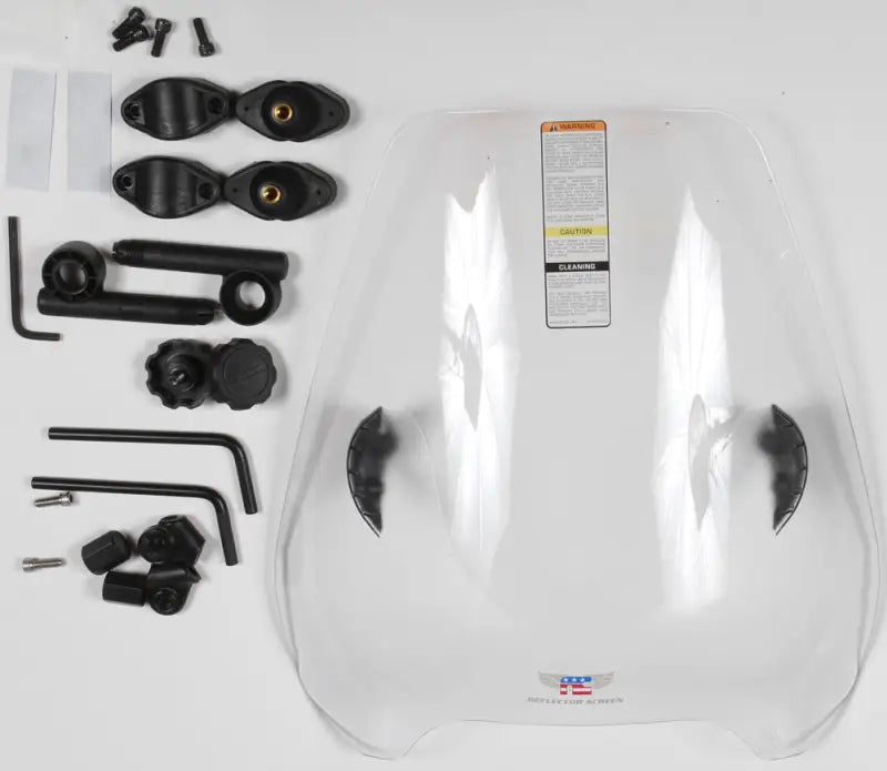 N25044 Deflector Screen Quickset Clr 1.25"
