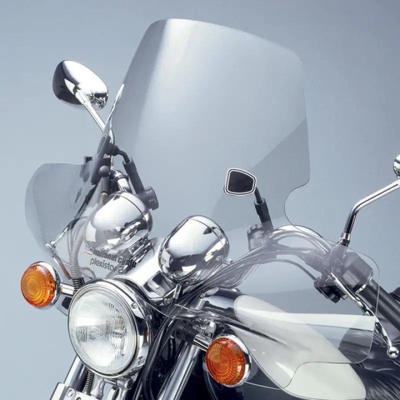 N8202-01 Plexistar 2 Windshield Fairing Clear 7/8"