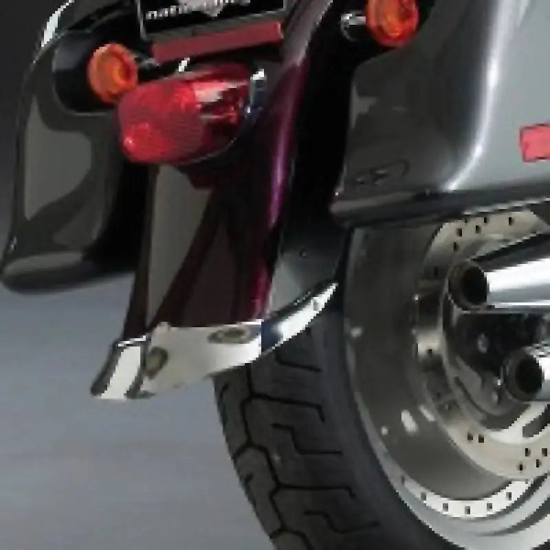 National Cycle 01-06 Harley Davidson FLSTF Fat Boy Rear Fender Tips 1pc - RV and Auto Parts