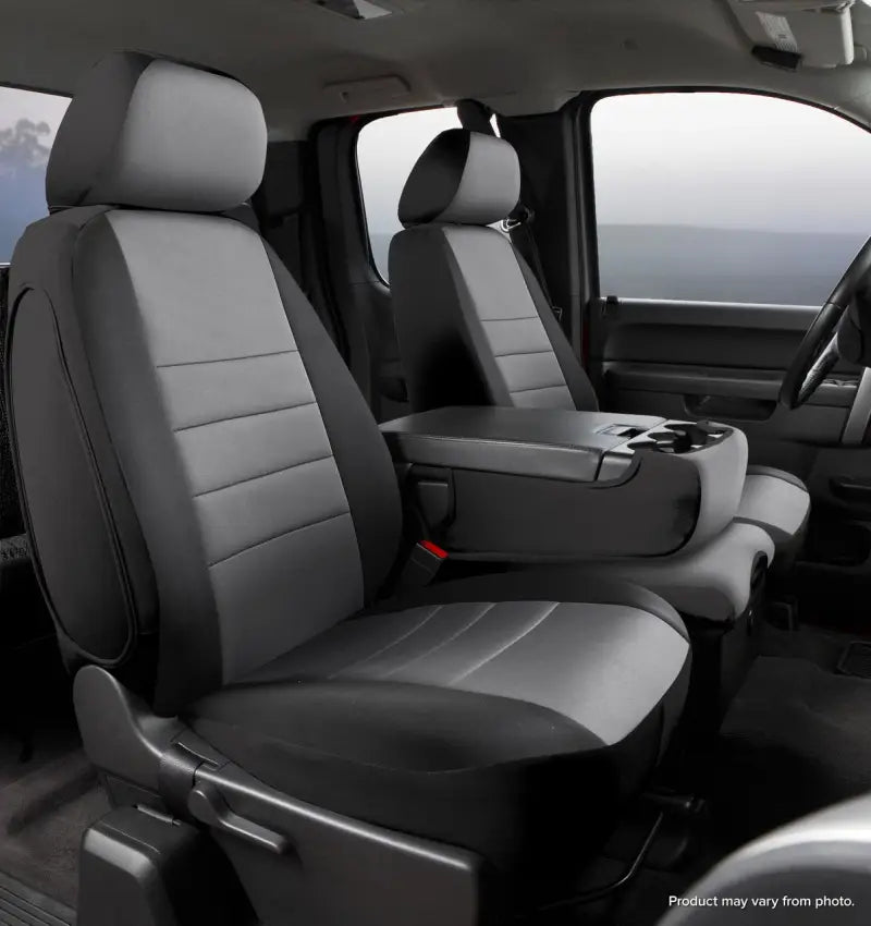 NP98-38 GRAY FIA Np Front 19 Silv/Sier - Seat Cover