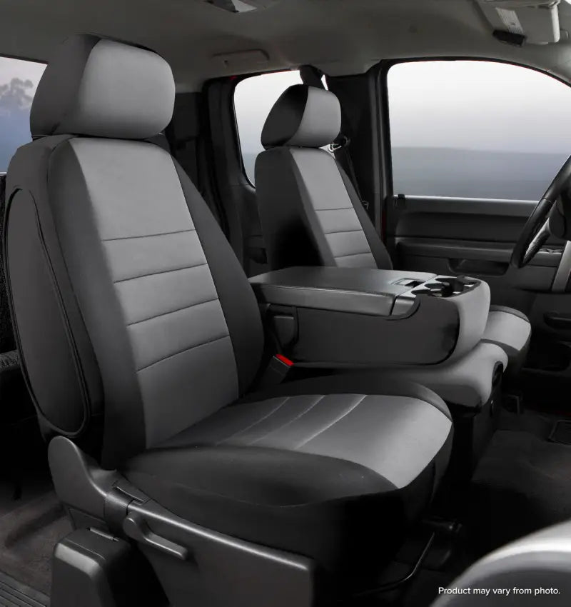 NP98-38 GRAY FIA Np Front 19 Silv/Sier - Seat Cover