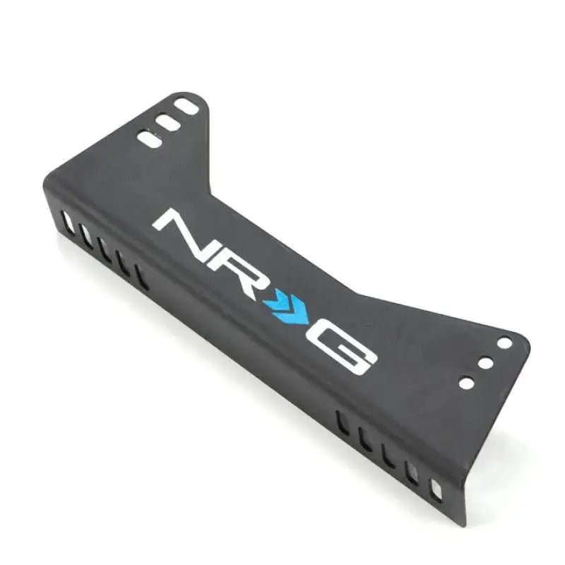 NRG Bucket Seat Side Bracket - 2pc with NRG Logo, Durable Construction, Easy Installation, Enhanced Stability, Stylish Branding, Compatible with Various Bucket Seats.