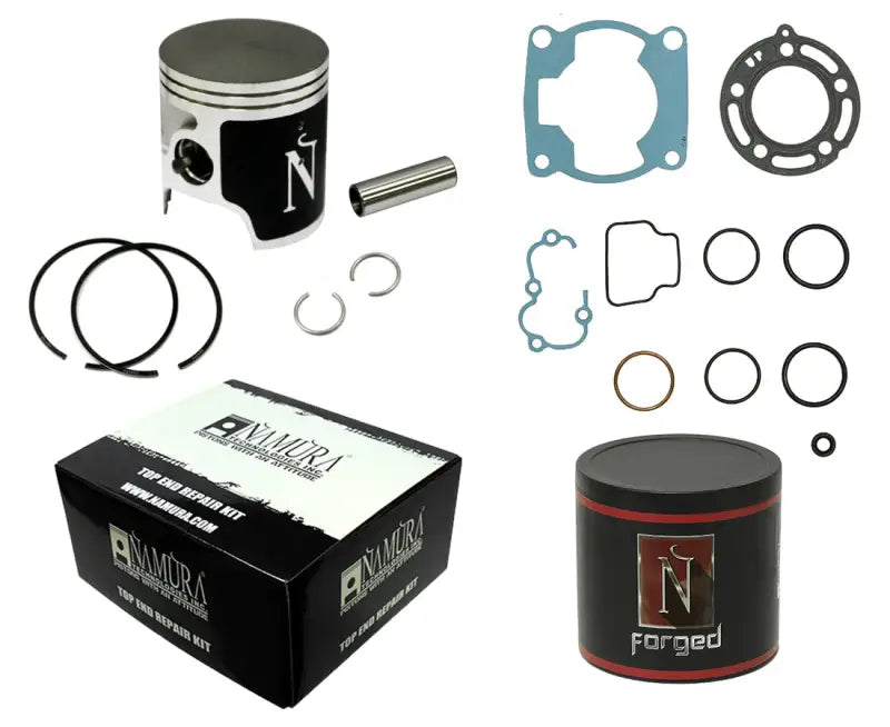 Engine rebuild kit NX-20085-BK Top End Kit for Kawasaki with Nikasil cylinder 48.46