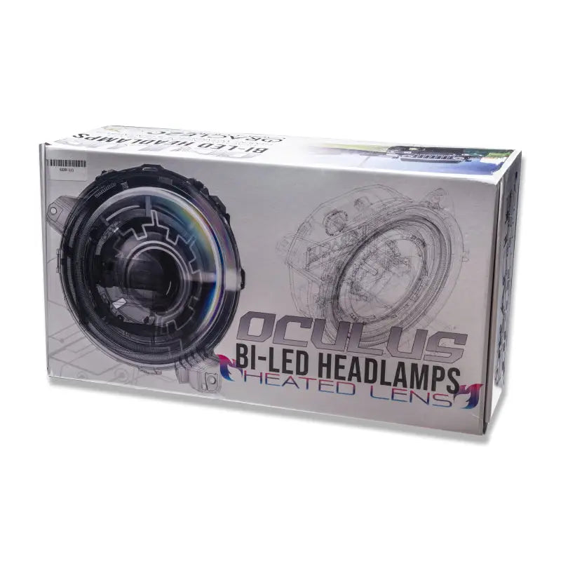 Oracle Lighting 18-22 Jeep Wrangler JL / 20-22 Gladiator JT Oculus Bi-LED Projector Headlights - Truck & Automotive