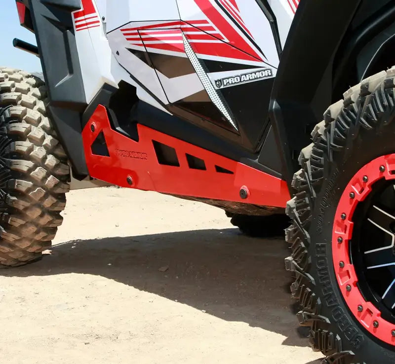 P141221WP Pro Armor Rock Sliders White Pearl - Body