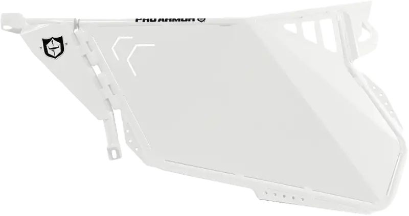 P141D000WH-133 Pro Armor Traditional Door White Pol - RV and Auto Parts