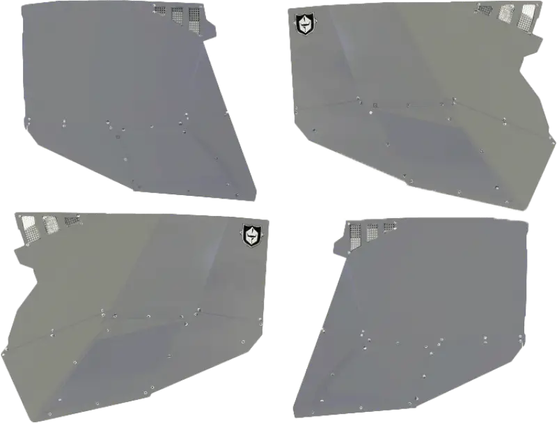 P144228TMM Pro Armor Stealth Door Alluminum Skins Titanium Matte Metallic Pol - RV and Auto Parts