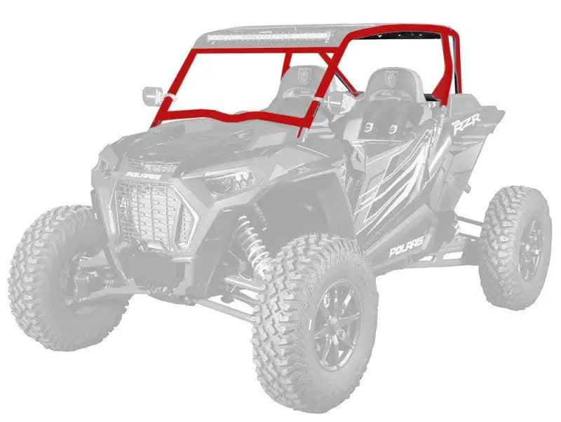 P191C026PR Pro Armor Cab Asylum Cage W/No Intrusion Performance Red - RV and Auto Parts