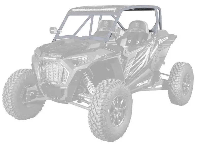 P191C028TM Pro Armor Cab Asylum Cage W/V Intrusion Titanium Metallic - RV and Auto Parts