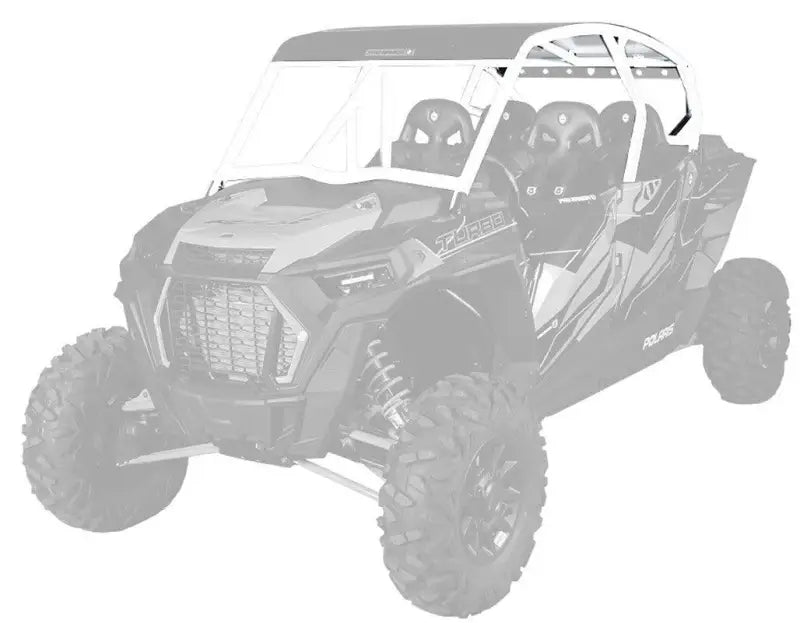 P194C028MWP Pro Armor Cab Asylum Cage W/V Intrusion Matte White Pearl - RV and Auto Parts