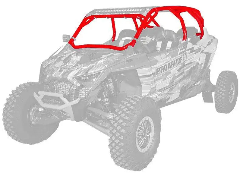 P2112C054RD Pro Armor Pro R Mp Cage W/No Intrusion Red - RV and Auto Parts