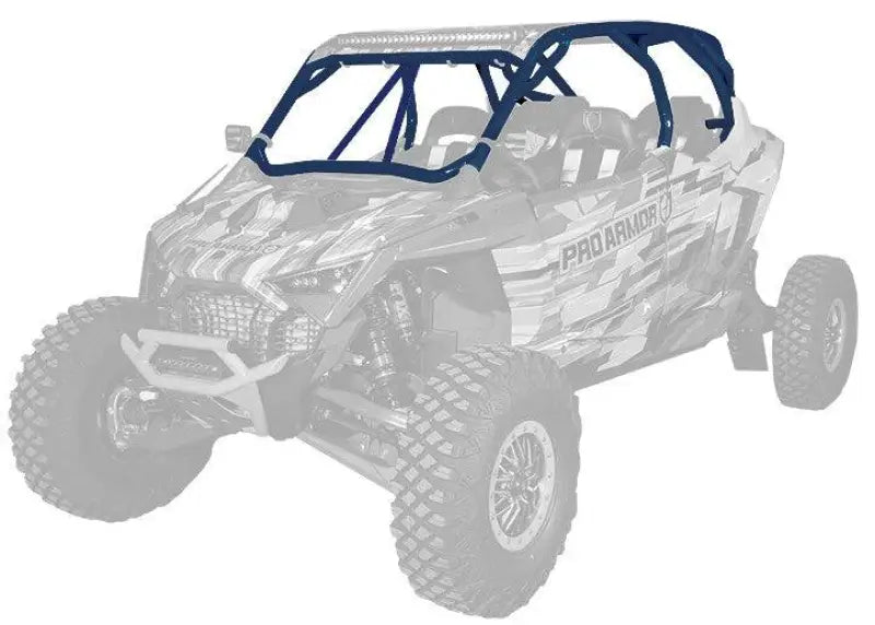 P2112C055BS Pro Armor Pro R Mp Cage W/V Intrusion Blue Slate - RV and Auto Parts