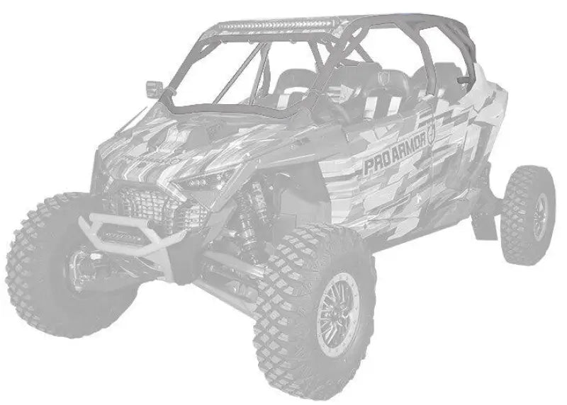 P2112C055GG Pro Armor Pro R Mp Cage W/V Intrusion Ghost Grey - RV and Auto Parts