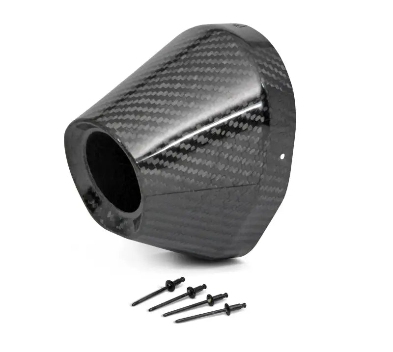 PC4022-0001 Carbon End Cap 4.5" Hole 1 3/4 Ti5/Ti6 Cap/Rivets