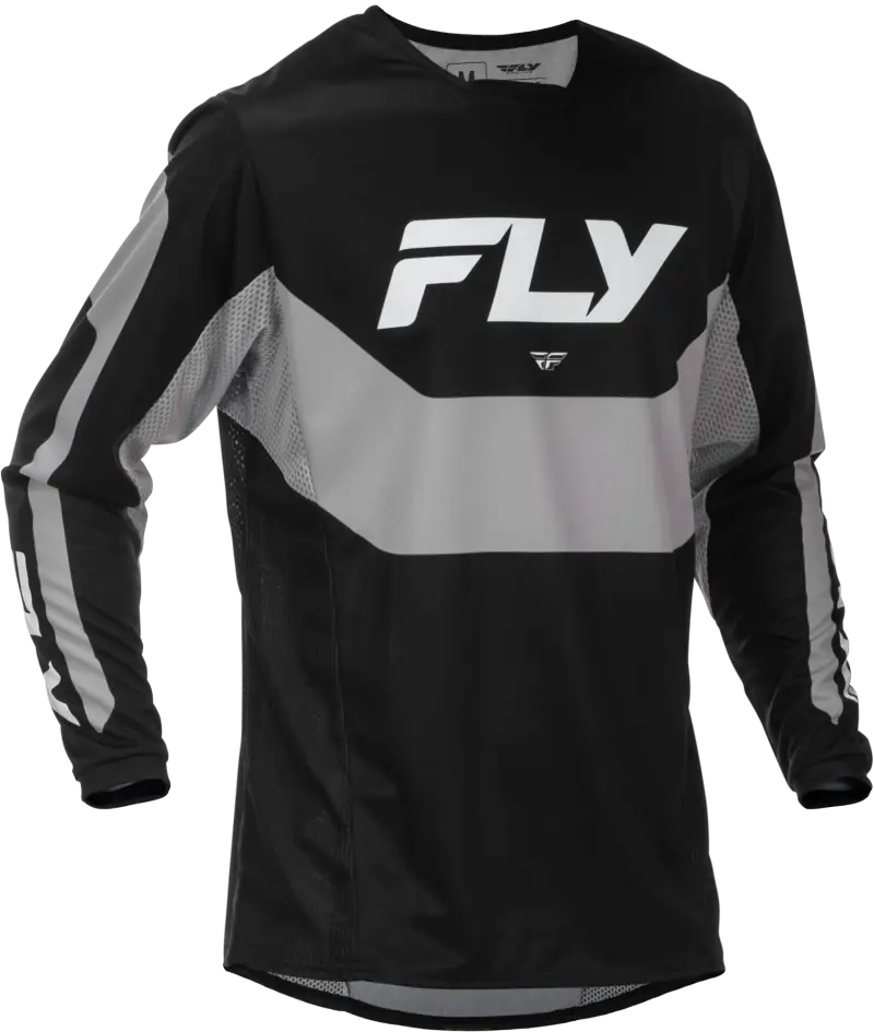 Kinetic Jersey Black/Grey Xl - FLY RACING