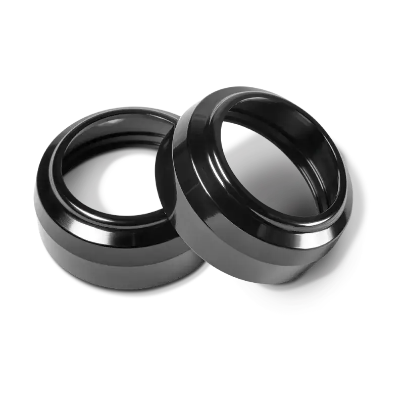 Performance Machine Clean Fork Dust Cap - Black Ano - Suspension