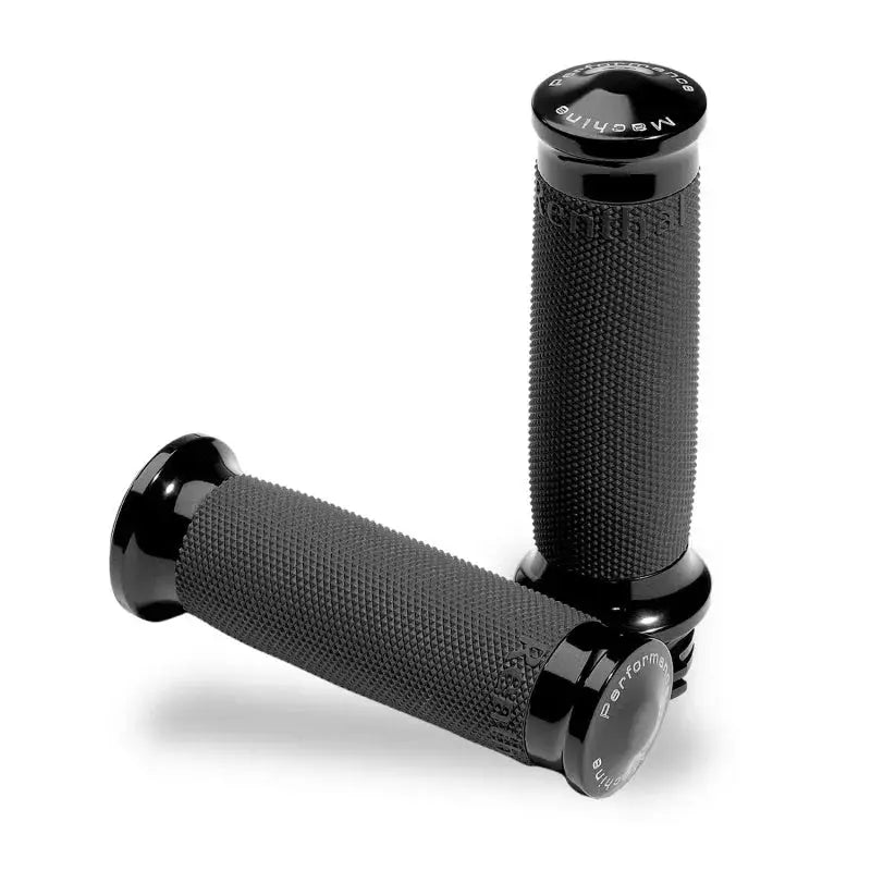 Performance Machine Contour Renthal Wrapped Grips - Black Ano - Controls