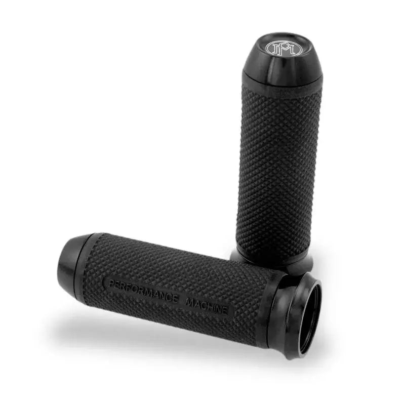 Performance Machine Handle Grip Set - Elite TBW - Black Ano - Controls