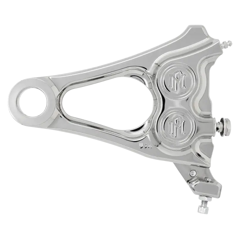 Performance Machine Rear Brake 1 Pc 125x4R - Chrome - Brakes