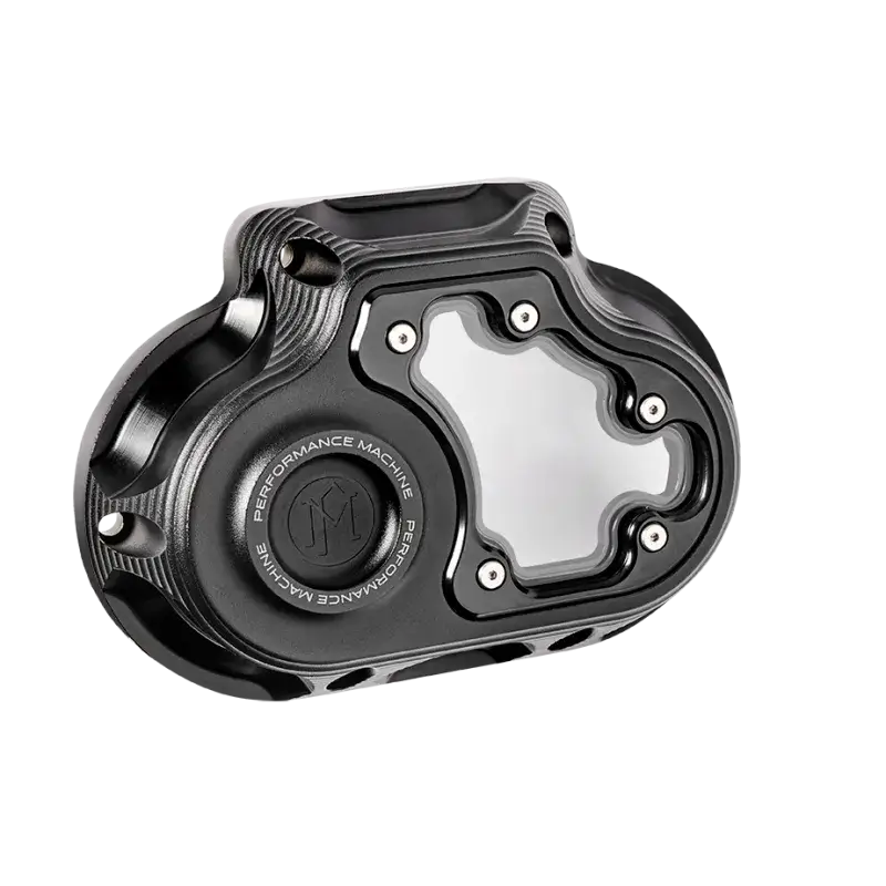 Performance Machine Vision Clutch Cover W/Bezel - Black Ops - Engine Components