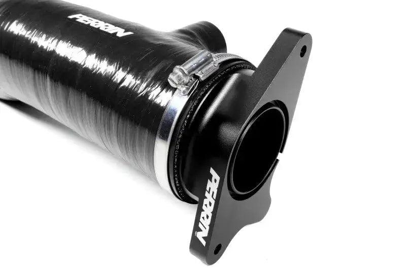 Perrin 2022 + Subaru WRX Black 3in Turbo Inlet Hose w/ Nozzle - Fabrication