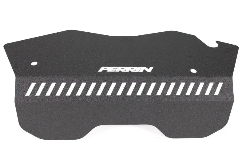 Perrin 2022 + Subaru WRX Pulley Cover - Black - Engine Components