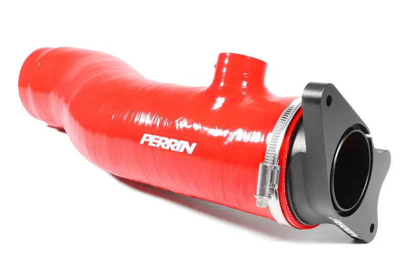 Perrin 2022 + Subaru WRX Red 3in Turbo Inlet Hose w/ Nozzle - Fabrication