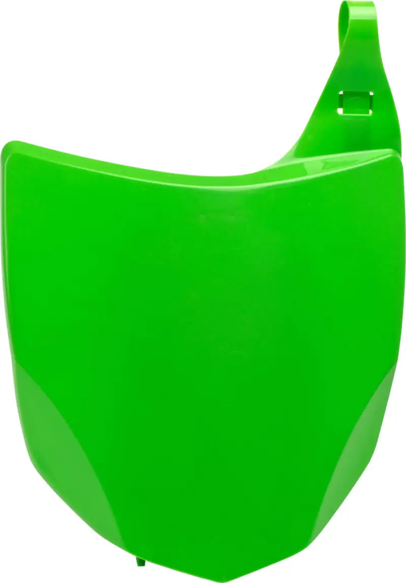 POLISPORT Front Number Plate Green for Powersports