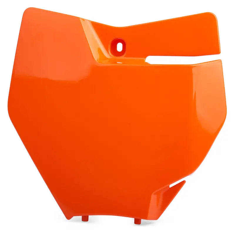 POLISPORT Front Number Plate Orange for Powersports