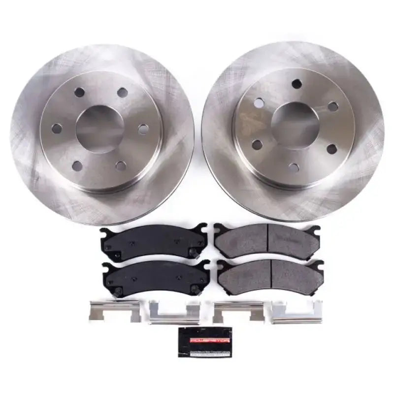 Power Stop 02-06 Cadillac Escalade Front Autospecialty Brake Kit - Truck & Automotive