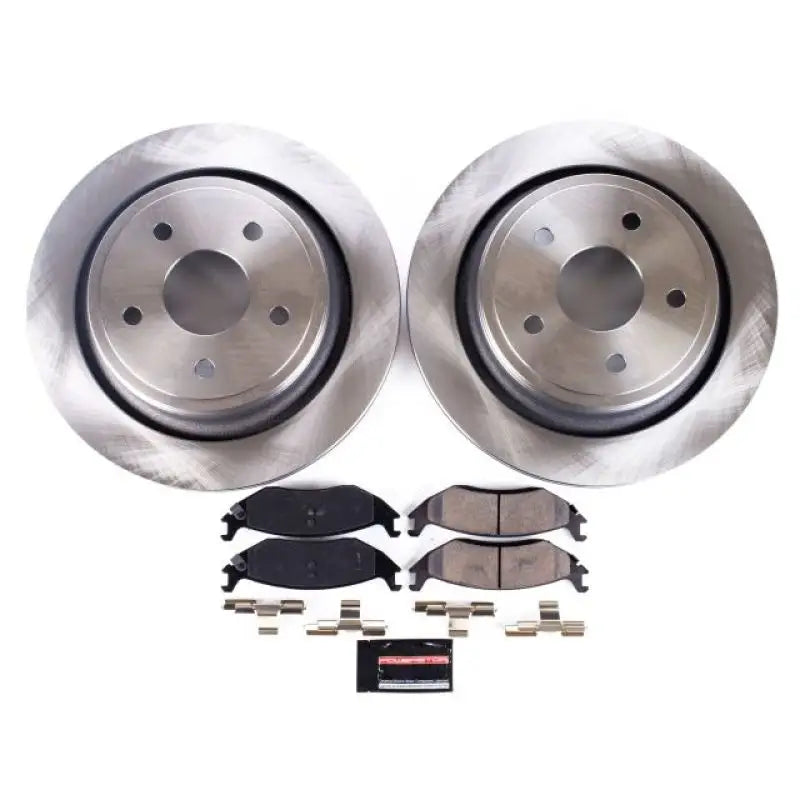 Power Stop 07-09 Chrysler Aspen Rear Autospecialty Brake Kit - Truck & Automotive