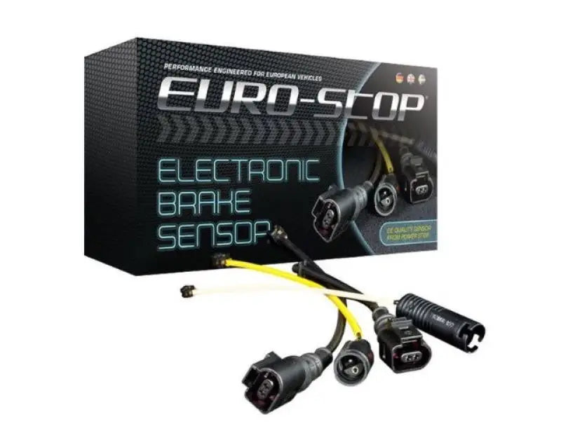 Power Stop 17-19 Audi A4 Rear Euro-Stop Electronic Brake Pad Wear Sensor - Truck & Automotive