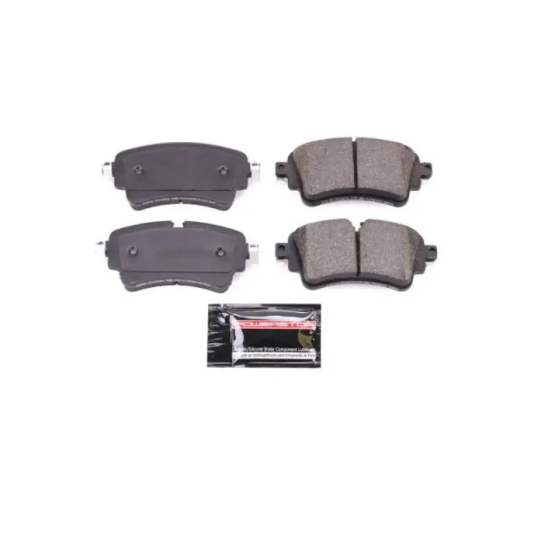 Power Stop 17-19 Audi A4 Rear Z23 Evolution Sport Brake Pads w/Hardware - Truck & Automotive
