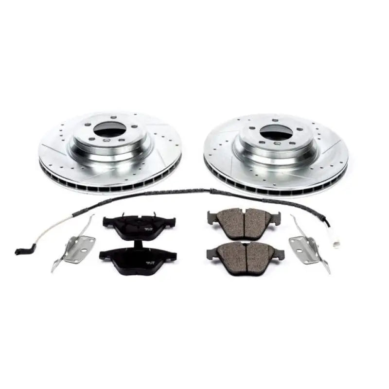 Power Stop 2009 BMW 335i xDrive Front Z23 Evolution Sport Brake Kit - Truck & Automotive