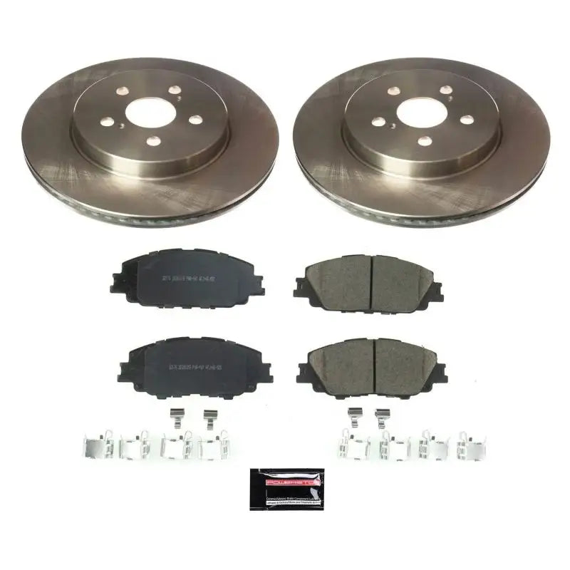Power Stop 2019 Toyota Corolla Front Autospecialty Brake Kit - Truck & Automotive