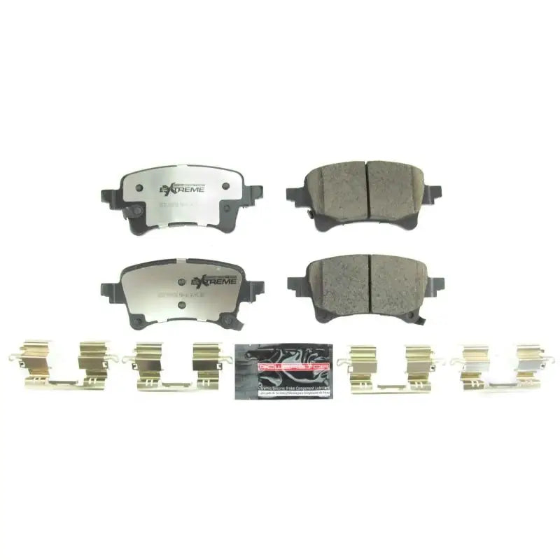 Power Stop 2020 Jeep Gladiator Rear Z36 Truck & Tow Brake Pads w/Hardware - Automotive