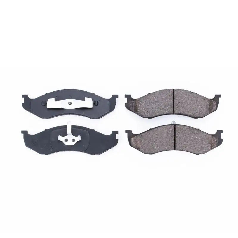 Power Stop 90-01 Jeep Cherokee Front Z16 Evolution Ceramic Brake Pads - Truck & Automotive