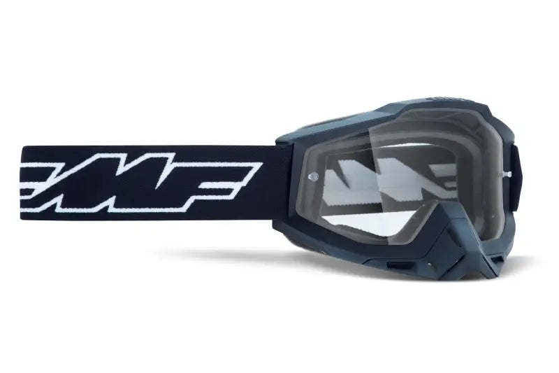 F-50041-00001 FMF VISION Powerbomb Otg Goggle Rocket Black Clear Lens