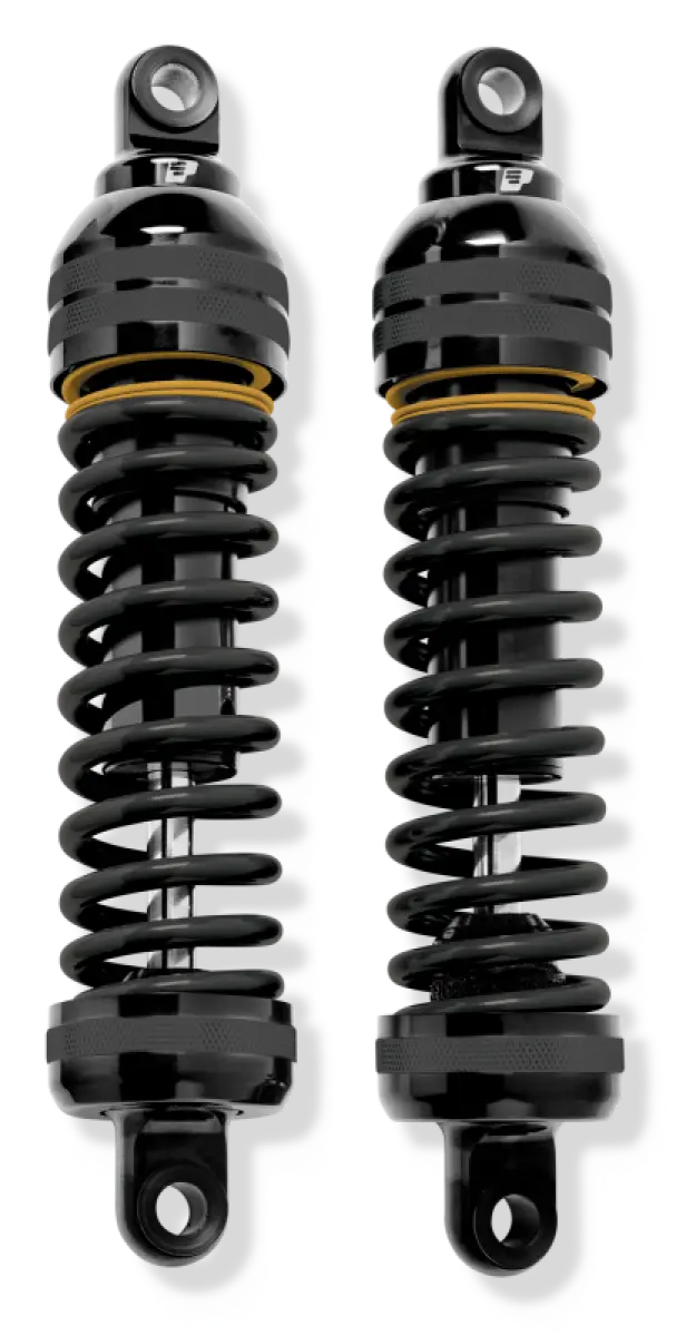 Progressive Harley Ultra Touring 944 Series Shocks 13.0in Standard - Blk/Gld - Progressive
