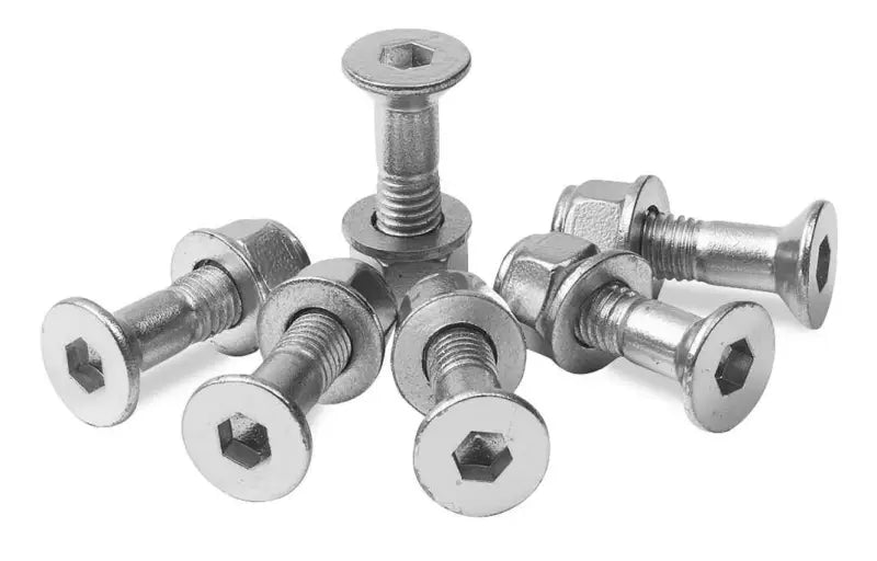 Silver-toned ProTaper Sprocket Bolt for Sprocket Bolt Kit with hex sockets