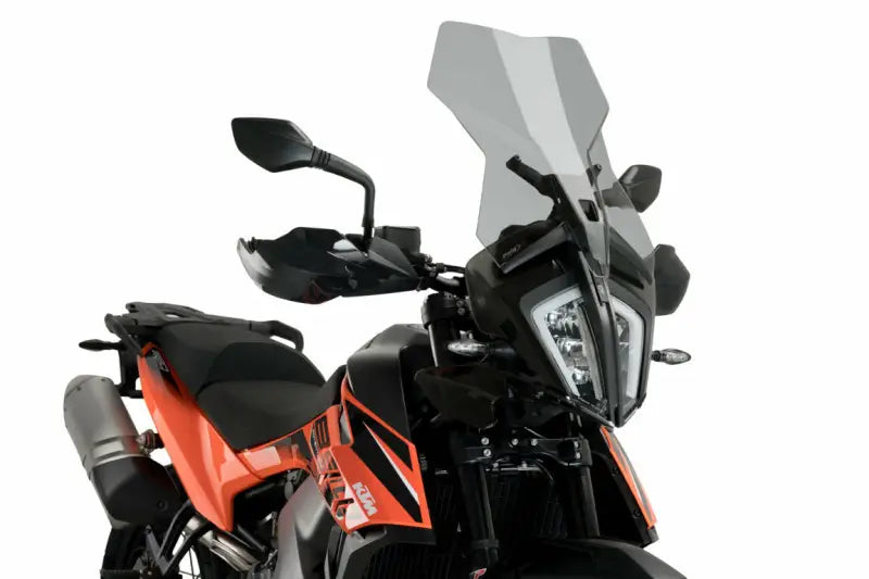 PUIG Windscreen Touring Smoke Ktm for Powersports