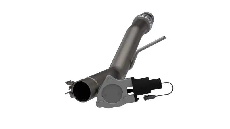 QTP 14-18 Chevrolet Silverado 1500 4.8L/5.3L EC/CC Standard Bed 3in 304SS Aggressor Cutout Mid Pipe