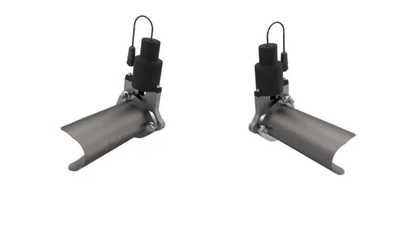 QTP 15-18 Chevrolet Camaro SS 6.2L 3.0in 304SS Aggressor Cutout Dual Mid Pipes