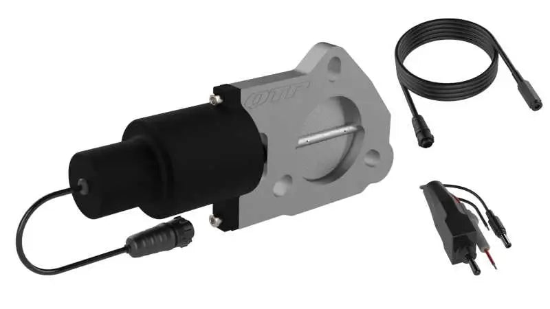 QTP 2.25in Bolt-On QTEC Electric Cutout Valve - Single
