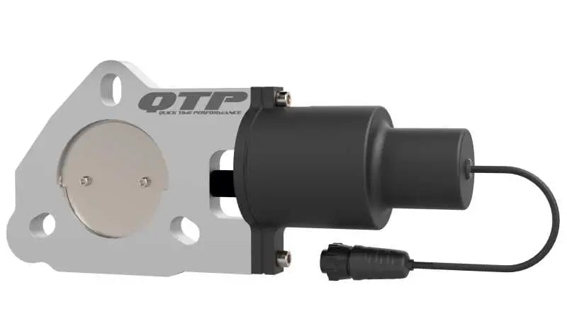 QTP 2.5in Bolt-On QTEC Electric Cutout Valve - Single