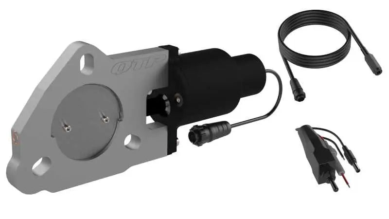 QTP QTP 2.5in Bolt-On QTEC Electric Cutout Valve - Single