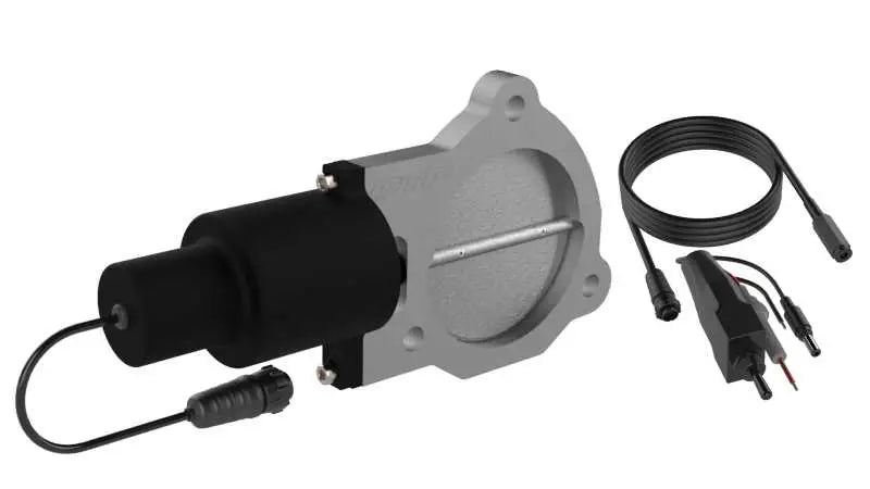 QTP 3.5in Bolt-On QTEC Electric Cutout Valve - Single
