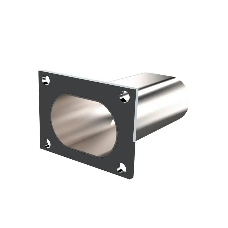 QTP 3in Weld-On QTEC Low Profile Conncetion Oval Tube Kit - 10338